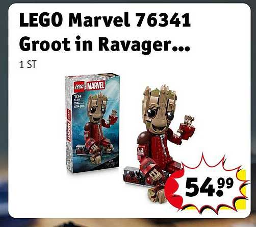 LEGO Marvel 76341 Groot in Ravager...