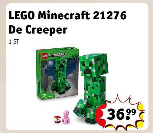 LEGO Minecraft 21276 De Creeper