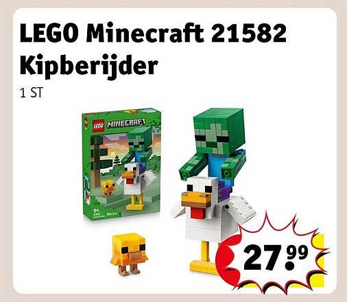 LEGO Minecraft 21582 Kipberijder