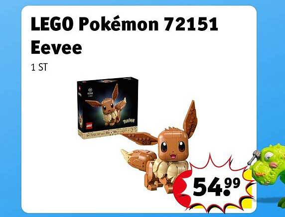 LEGO Pokémon 72151 Eevee