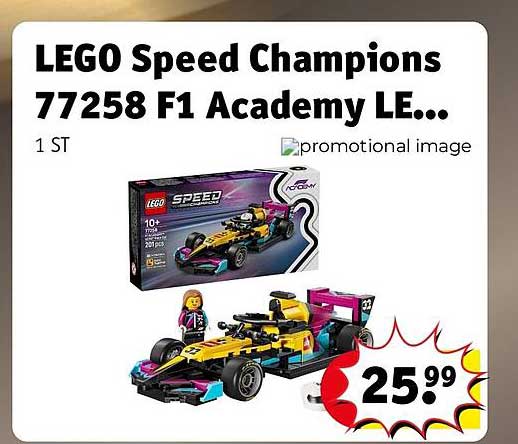 LEGO Speed Champions 77258 F1 Academy LE...