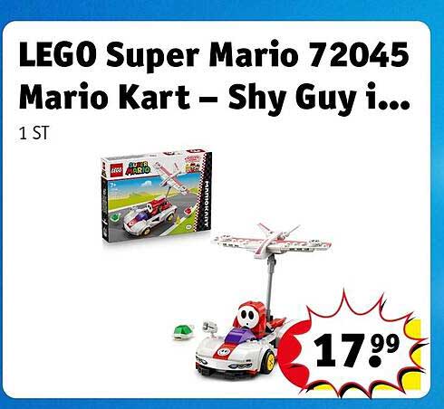 LEGO Super Mario 72045 Mario Kart – Shy Guy i...