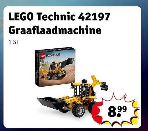 LEGO Technic 42197 Graaflaadmachine
