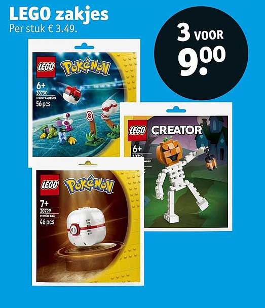 LEGO zakjes