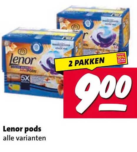 Lenor pods alle varianten 2 pakken