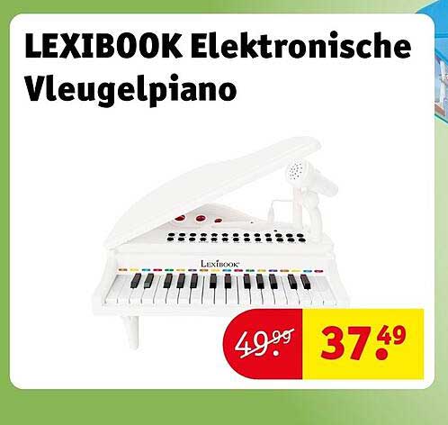 LEXIBOOK Elektronische Vleugelpiano