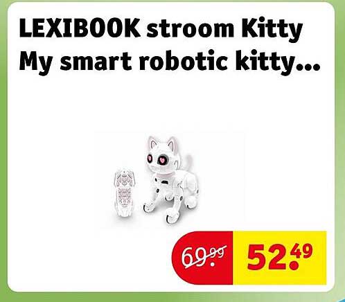 LEXIBOOK stroom Kitty My smart robotic kitty...