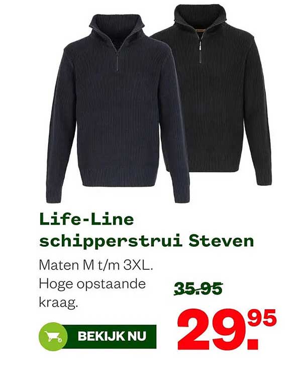 Life-Line schipperstrui Steven