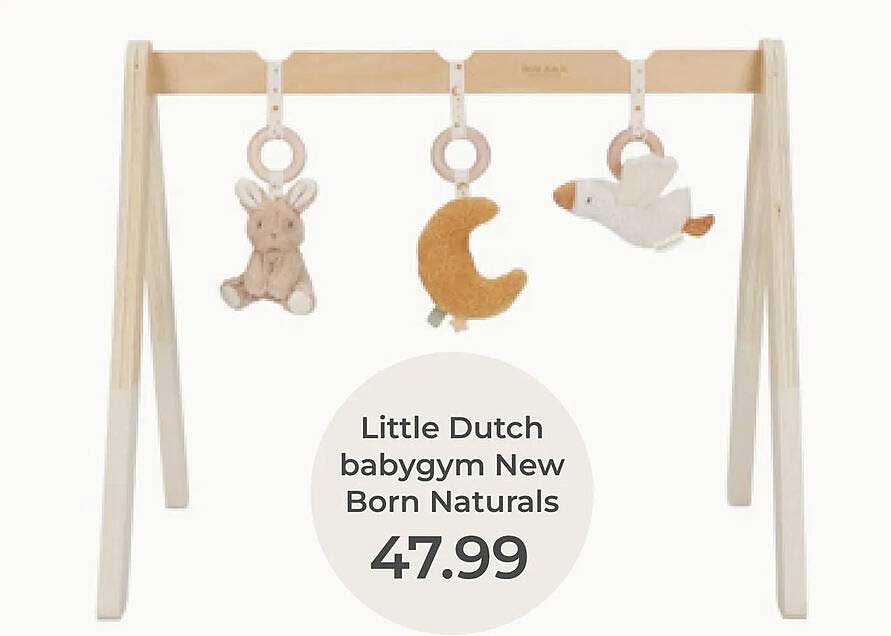 Little Dutch babygym New Born Naturals
