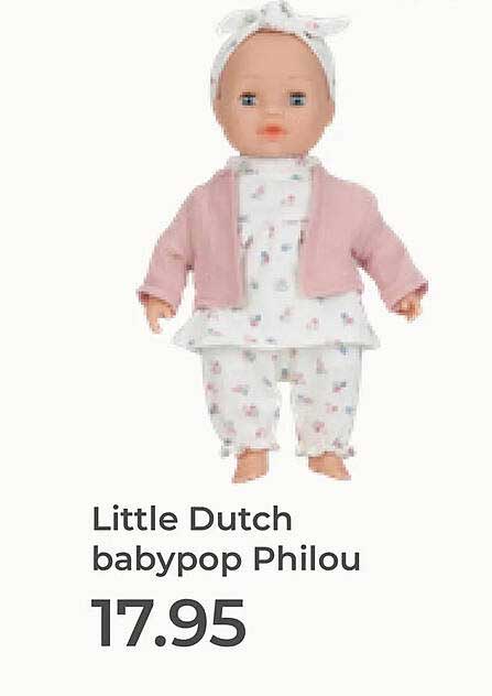 Little Dutch babypop Philou