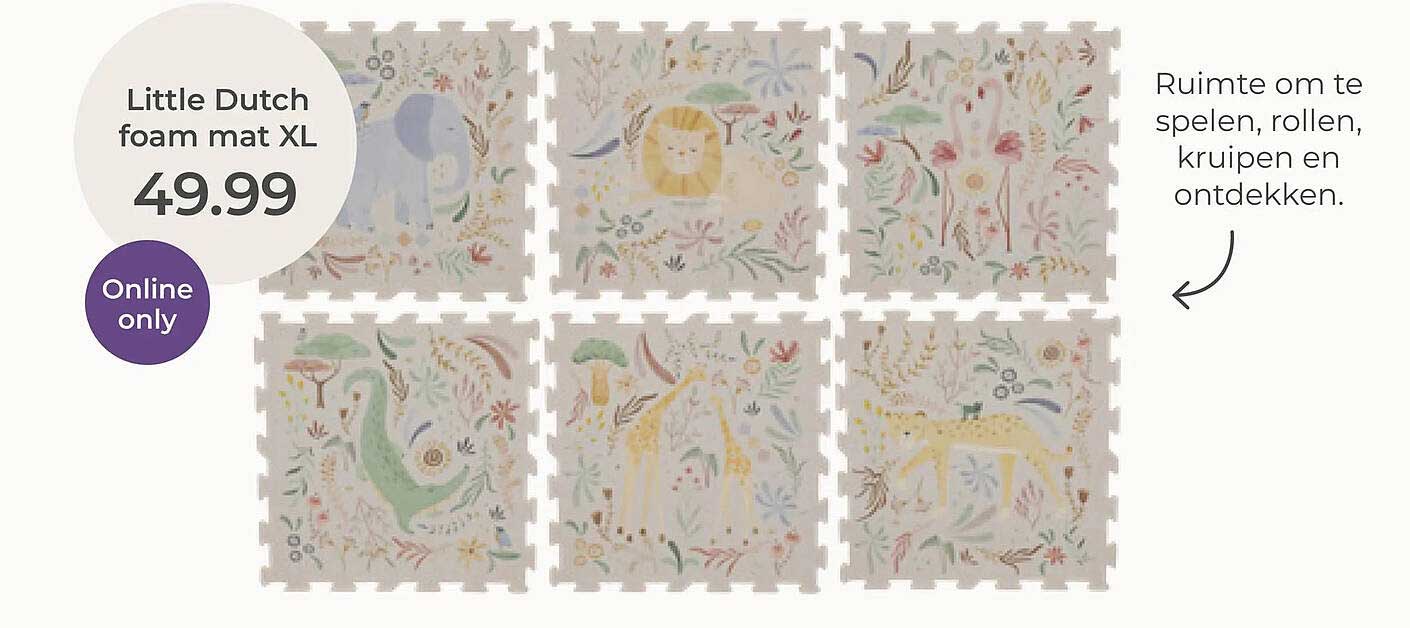 Little Dutch foam mat XL