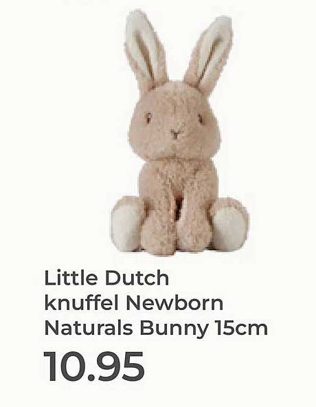 Little Dutch knuffel Newborn Naturals Bunny 15cm