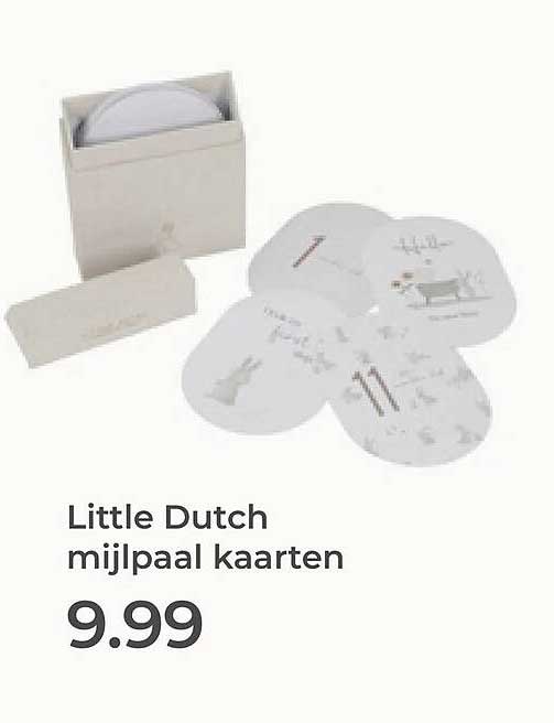 Little Dutch mijlpaal kaarten