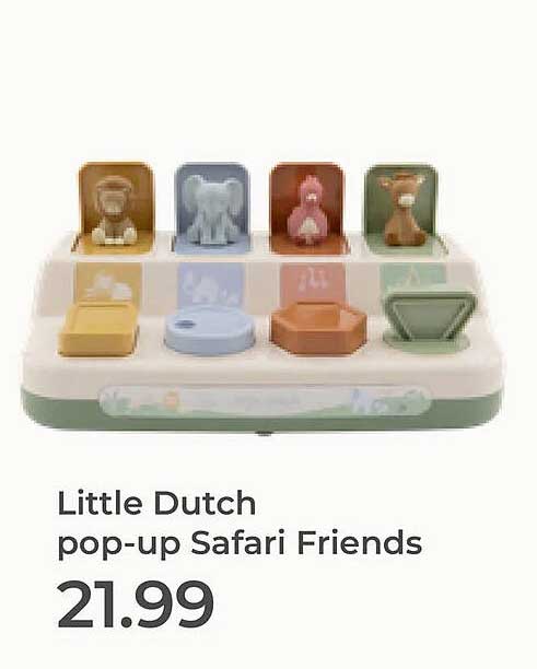 Little Dutch pop-up Safari Friends