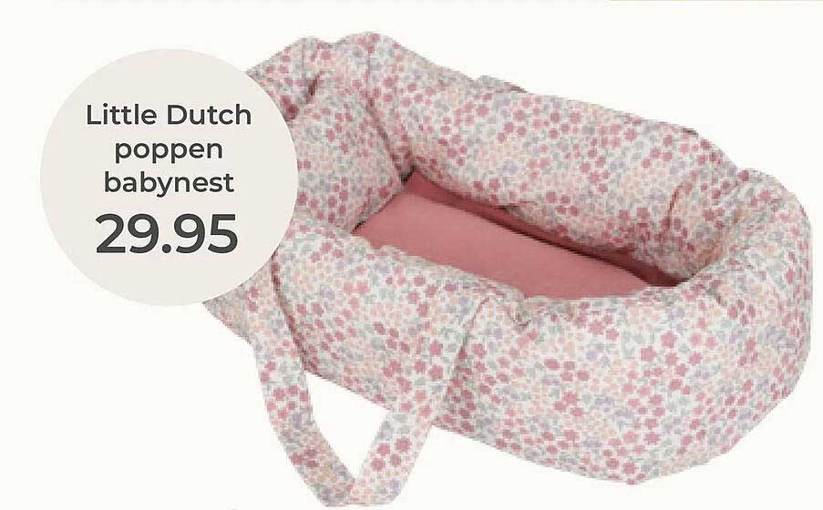Little Dutch poppen babynest