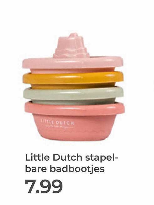 Little Dutch stapelbare badbootjes