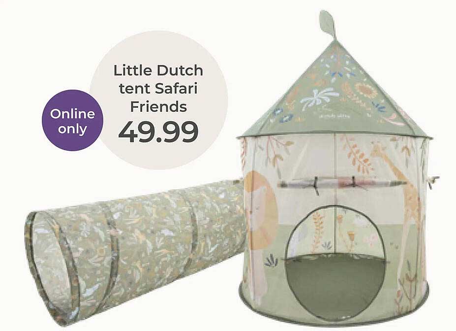 Little Dutch tent Safari Friends Online only