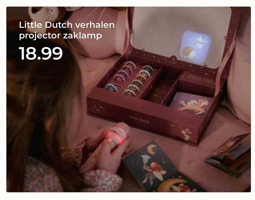 Little Dutch verhalen projector zaklamp