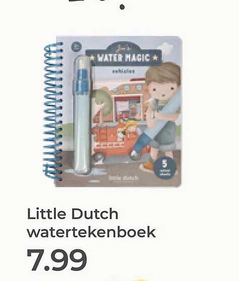 Little Dutch watertekenboek