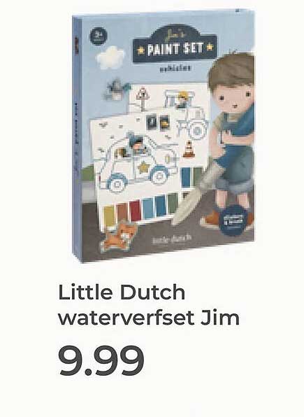 Little Dutch waterverset Jim