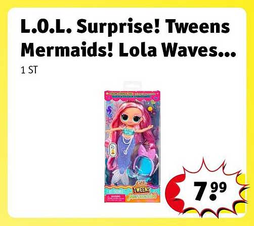 L.O.L. Surprise! Tweens Mermaids! Lola Waves...