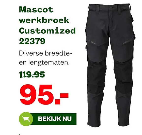 Mascot werkbroek Customized 22379