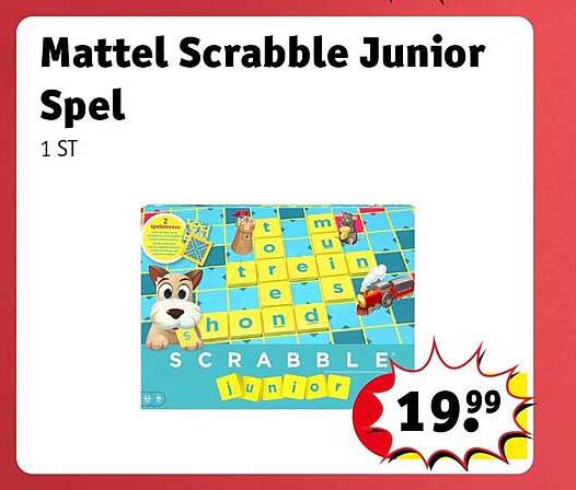 Mattel Scrabble Junior Spel