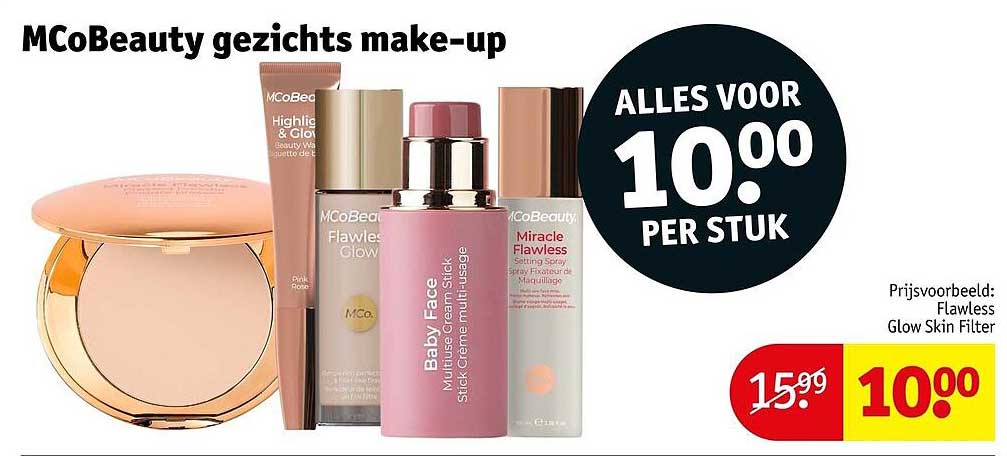 MCoBeauty gezichts make-up