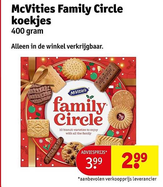 McVities Family Circle koekjes 400 gram
