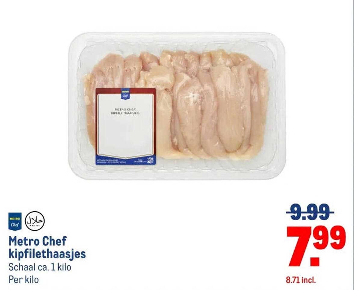 Metro Chef kipfilethaasjes