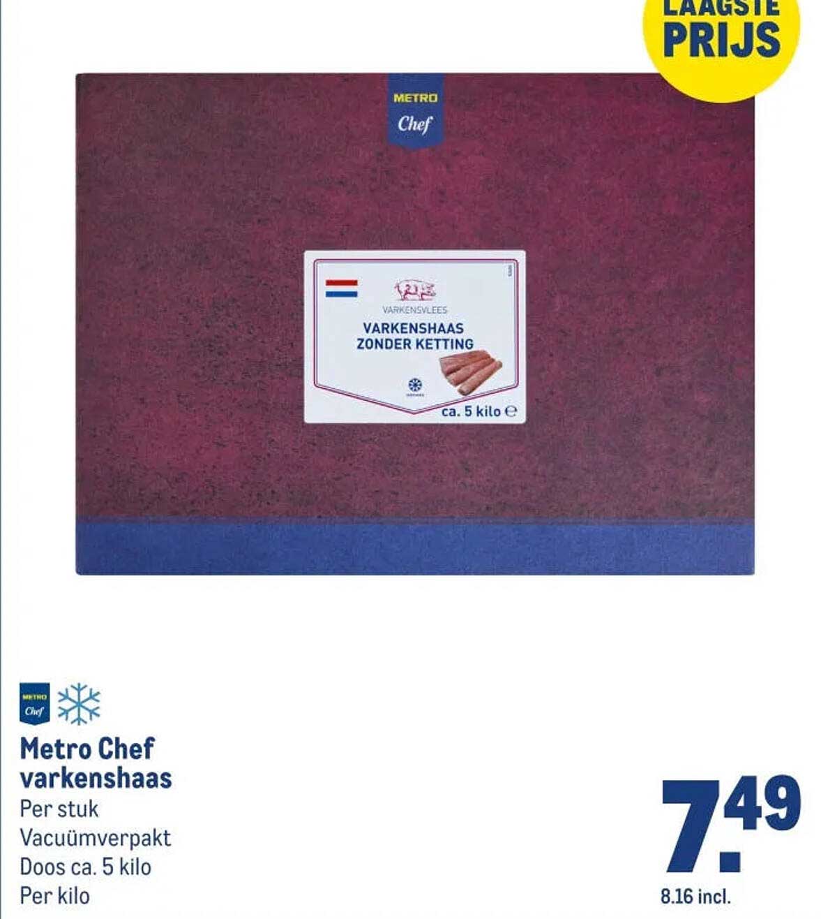 Metro Chef varkenshaas