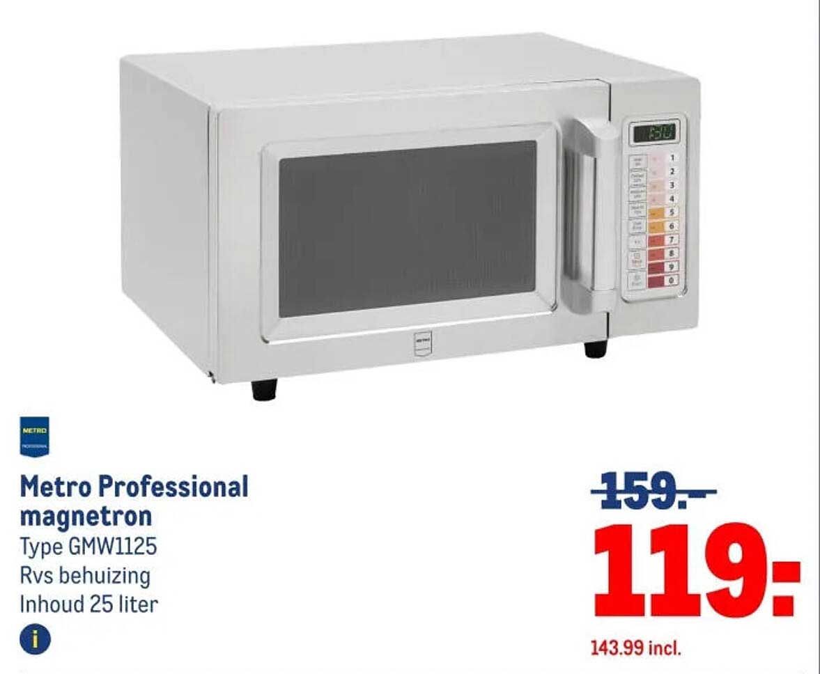 Metro Professional magnetron