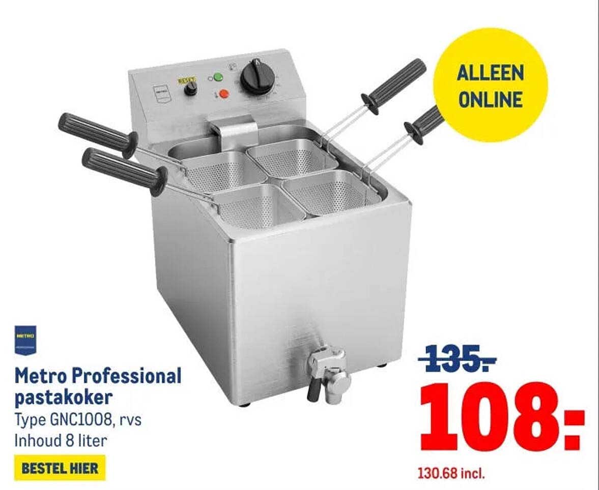 Metro Professional pastakoker