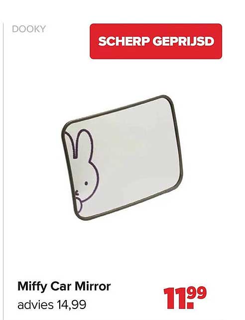 Miffy Car Mirror