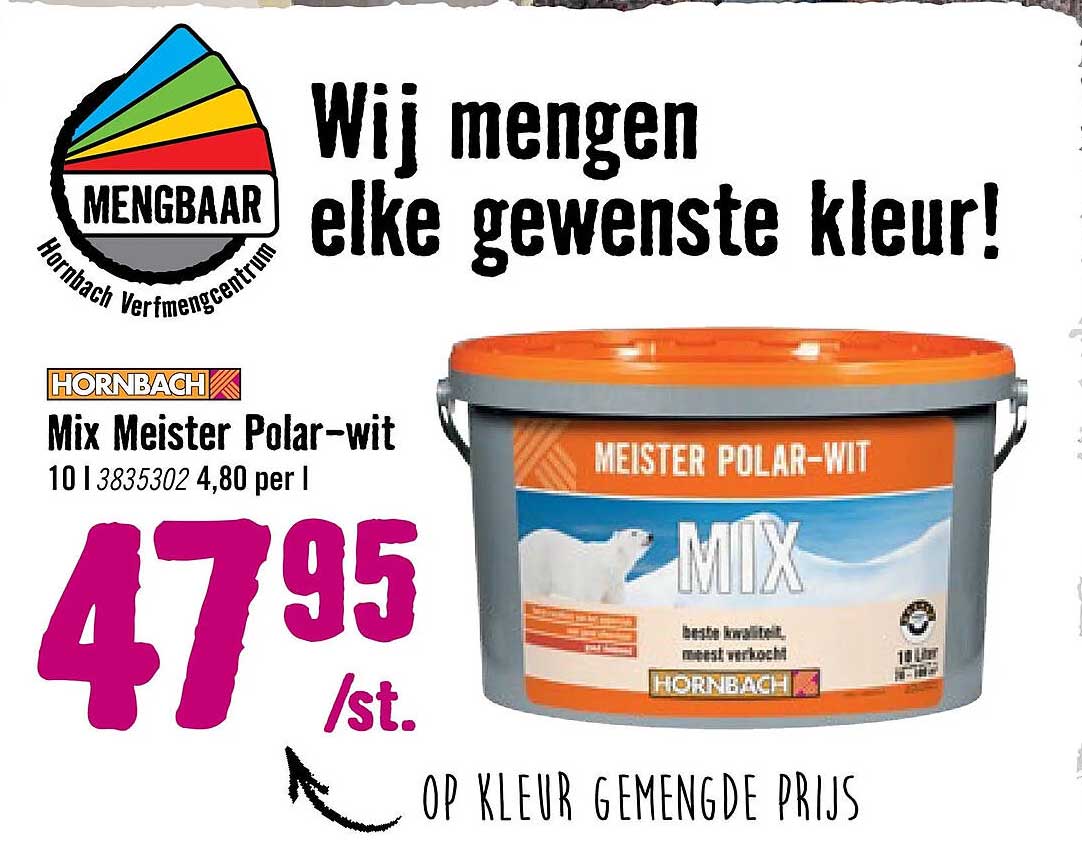 Mix Meister Polar-wit