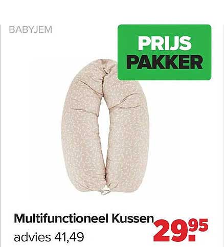 Multifunctioneel Kussen PRIJS PAKKER