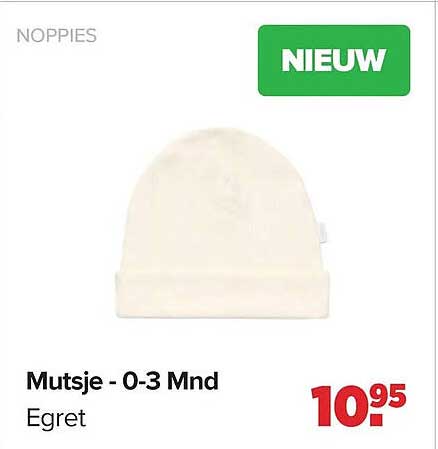 Mutsje - 0-3 Mnd Egret