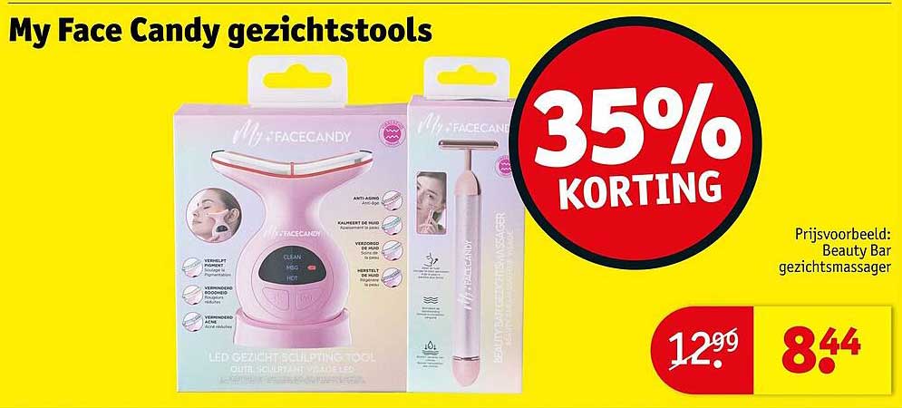 My Face Candy gezichtstools 35% KORTING