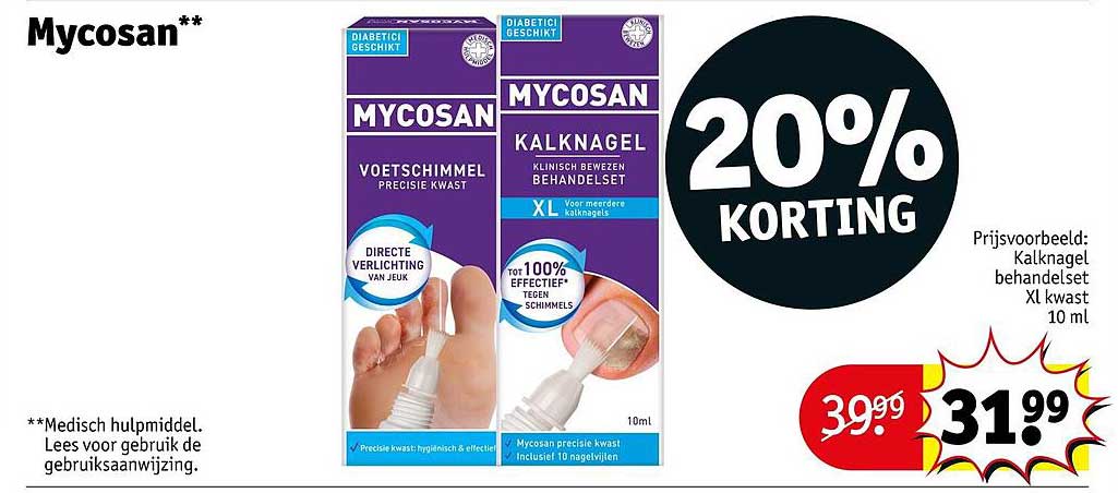 Mycosan 20% KORTING