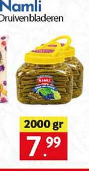 Namli Druivenbladeren