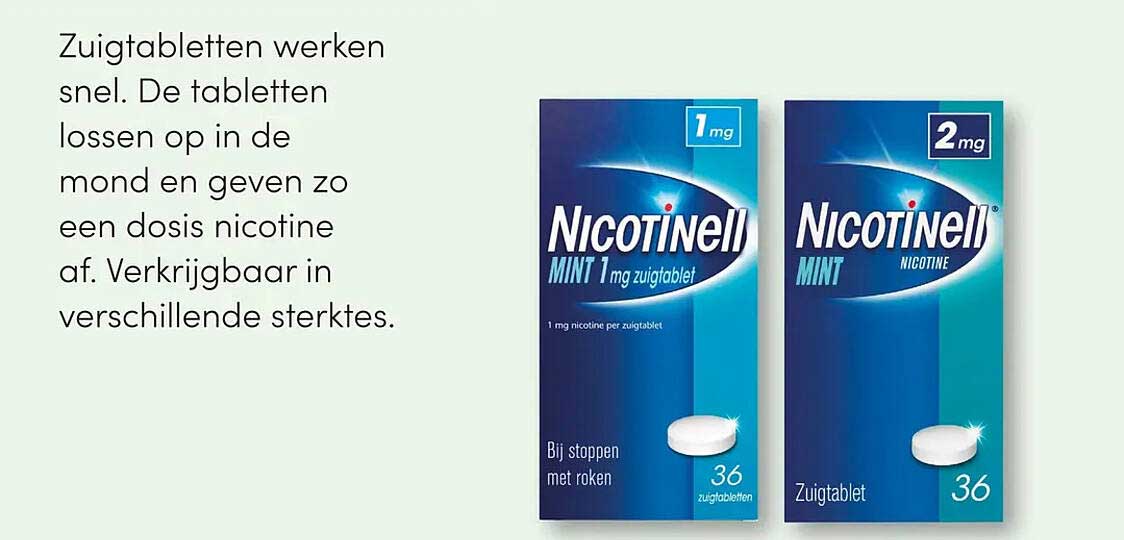 Nicotinell Mint 1 mg zuigtablet