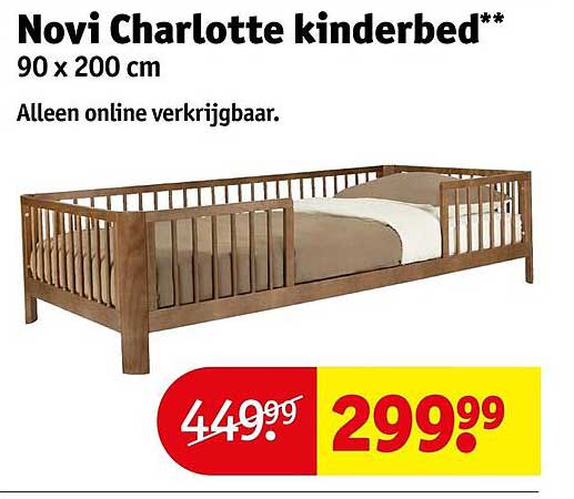 Novi Charlotte kinderbed** 90 x 200 cm