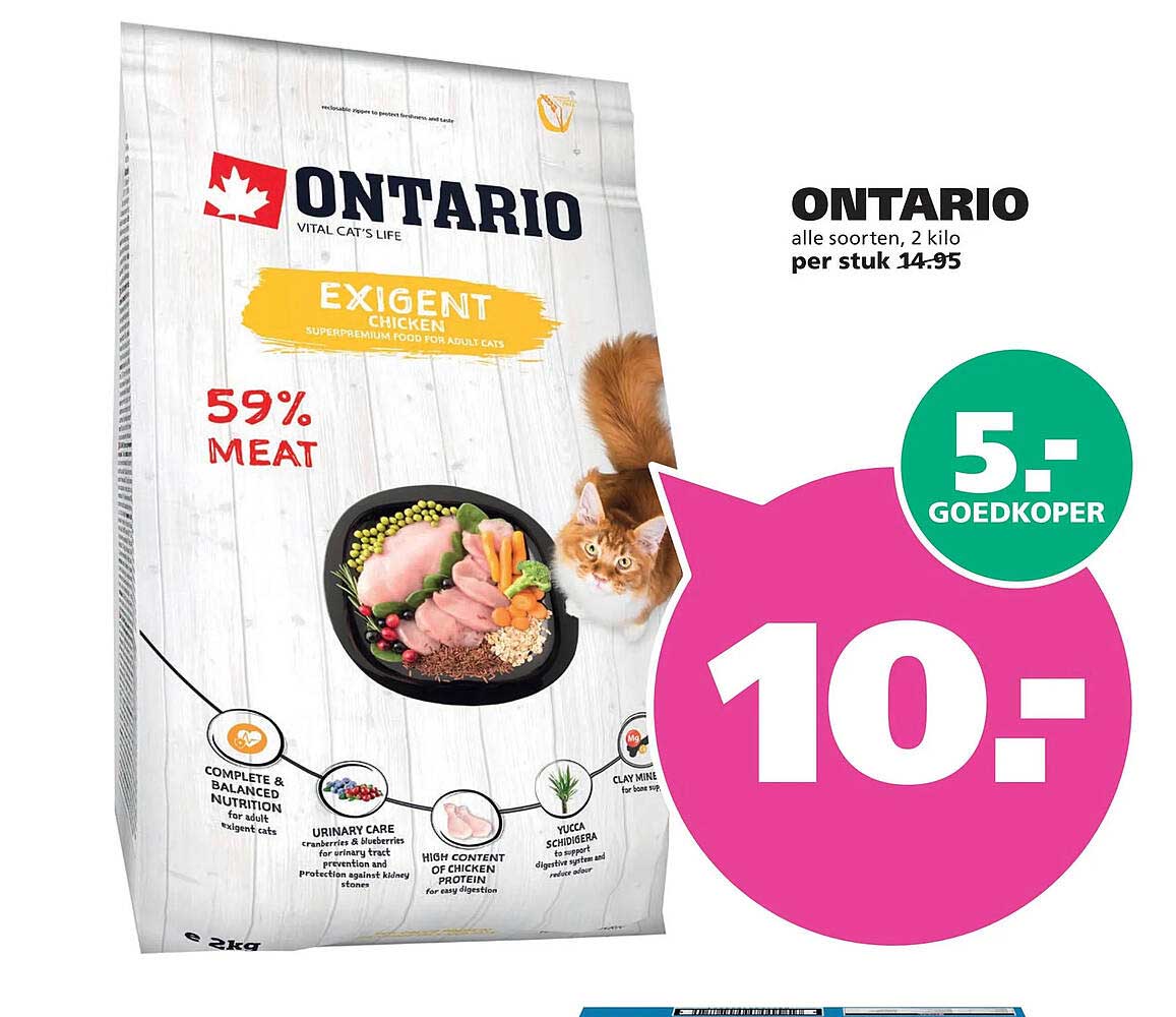 ONTARIO alle soorten, 2 kilo