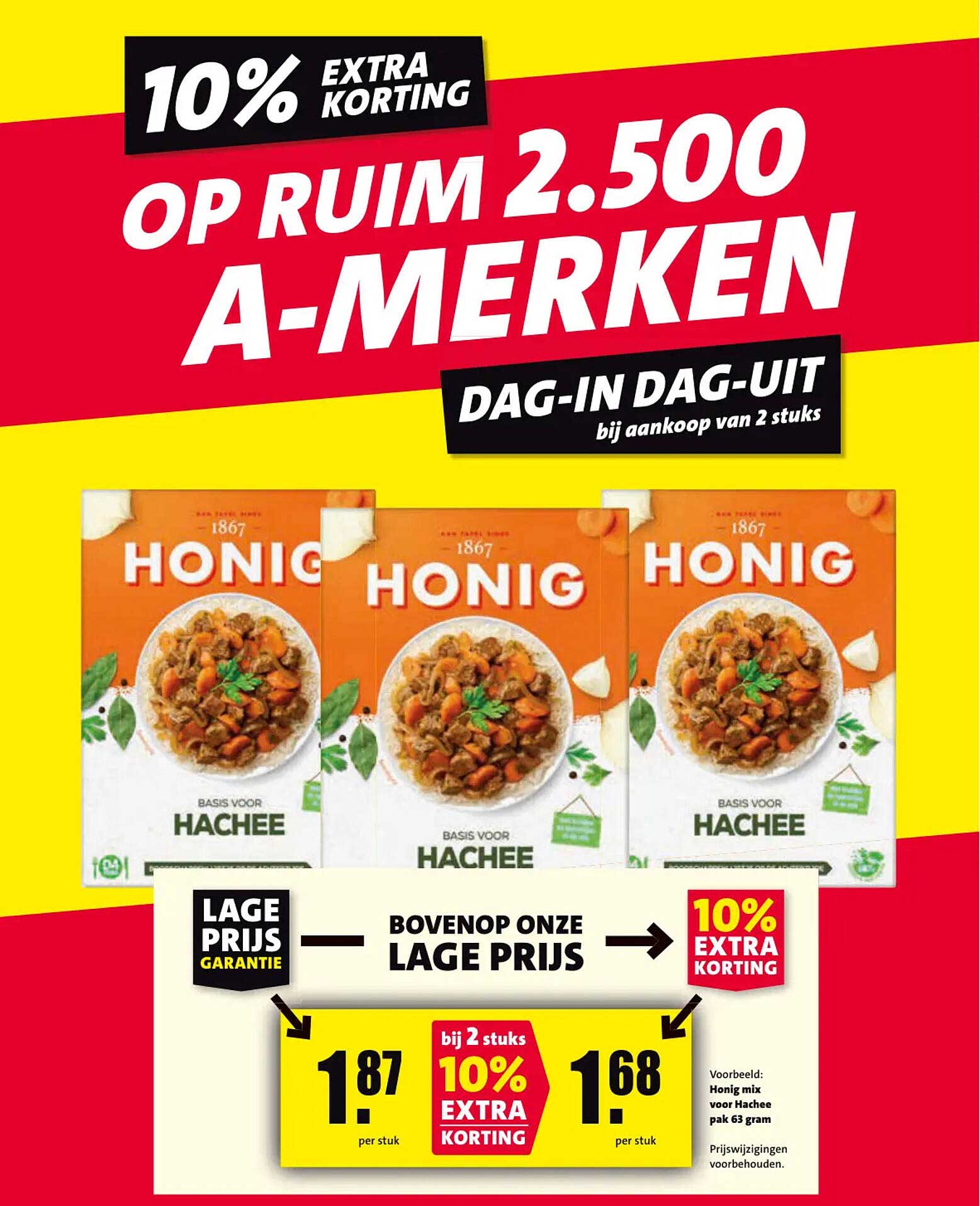 OP RUIM 2.500 A-MERKEN 10% EXTRA KORTING