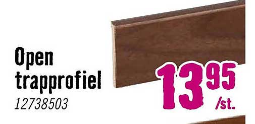 Open trapprofiel