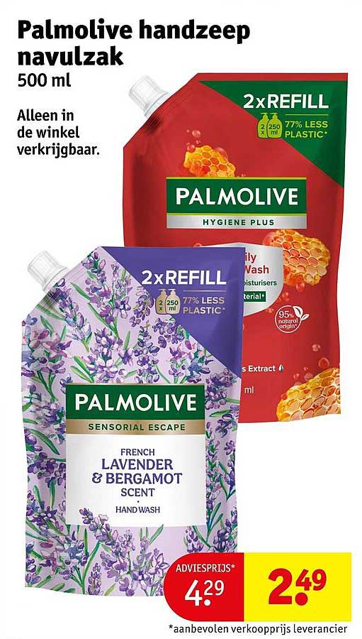 Palmolive handzeep navulzak 500 ml