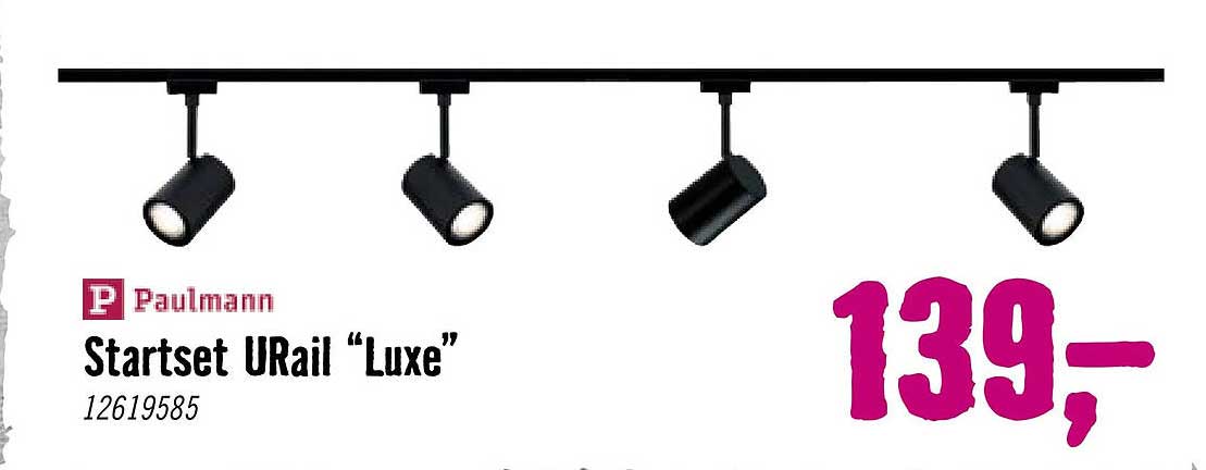 Paulmann Startset URail “Luxe”