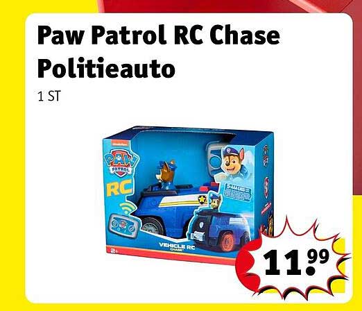 Paw Patrol RC Chase Politieauto