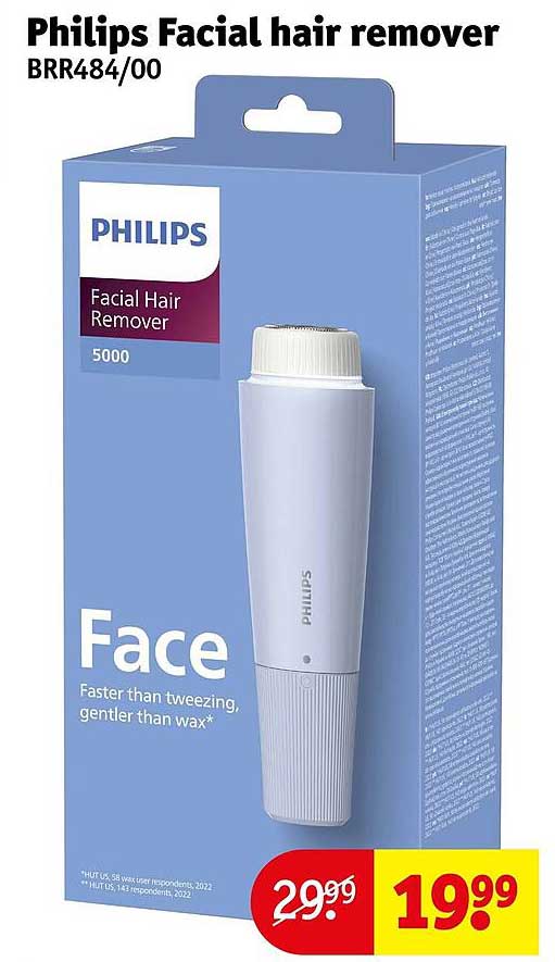 Philips Facial hair remover BRR484/00
