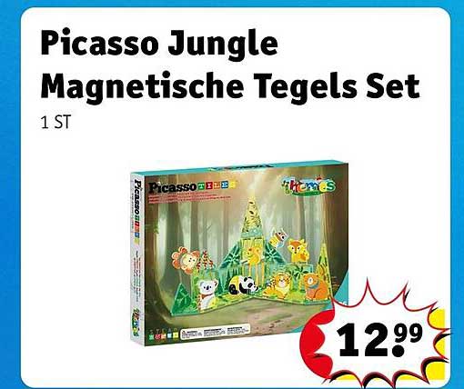 Picasso Jungle Magnetische Tegels Set 1 ST